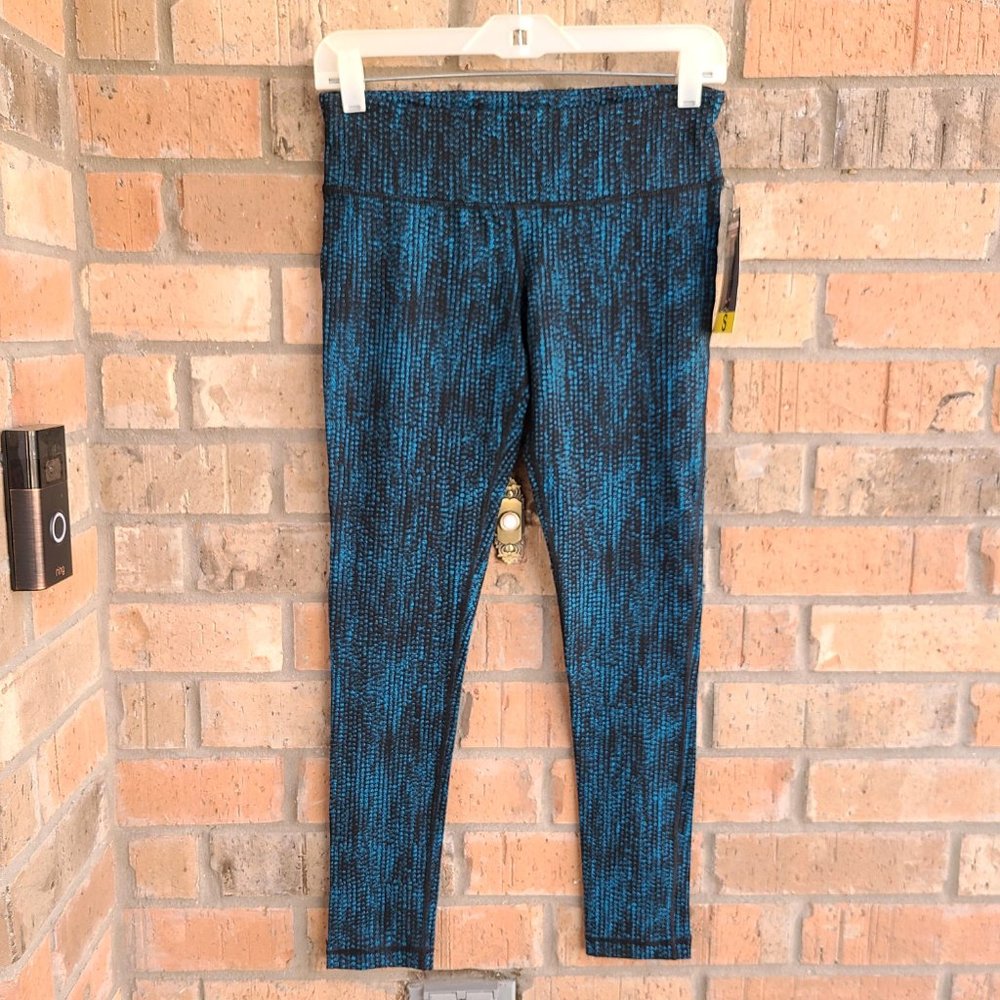 Kirkland Signature Women's Active Printed Leggings 4-Way Stretch Size S
